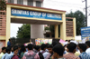 Head scarf row at Srinivas College : Muslim students stage protest
